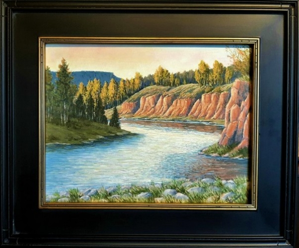 Click to view detail for Evening Light on the San Juans 11x14 $540